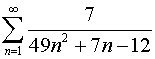 Ряды. Задача 1. Вариант 30